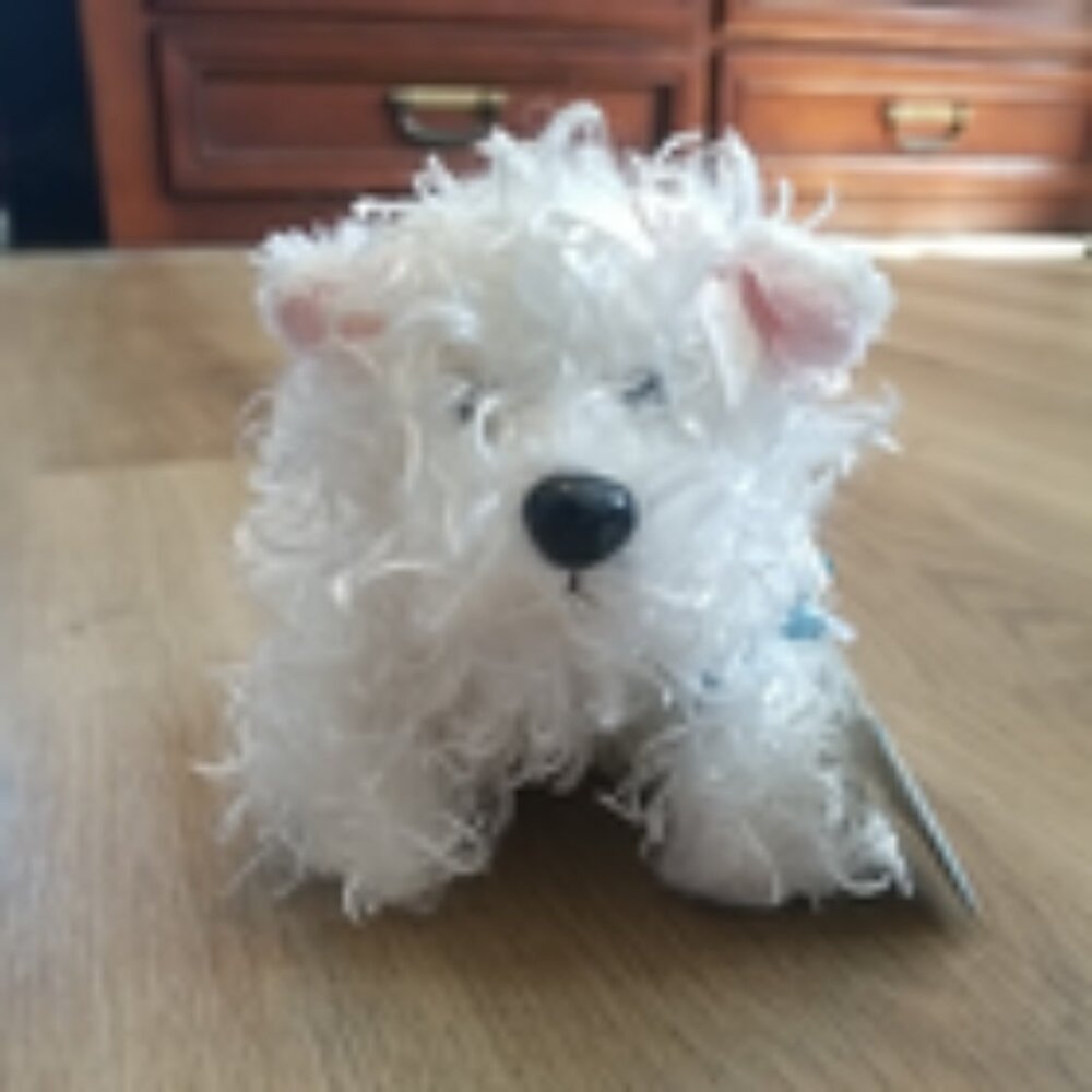 Webkinz Lil'Kinz WHITE TERRIER ~ SEALED CODE/TAG HS106